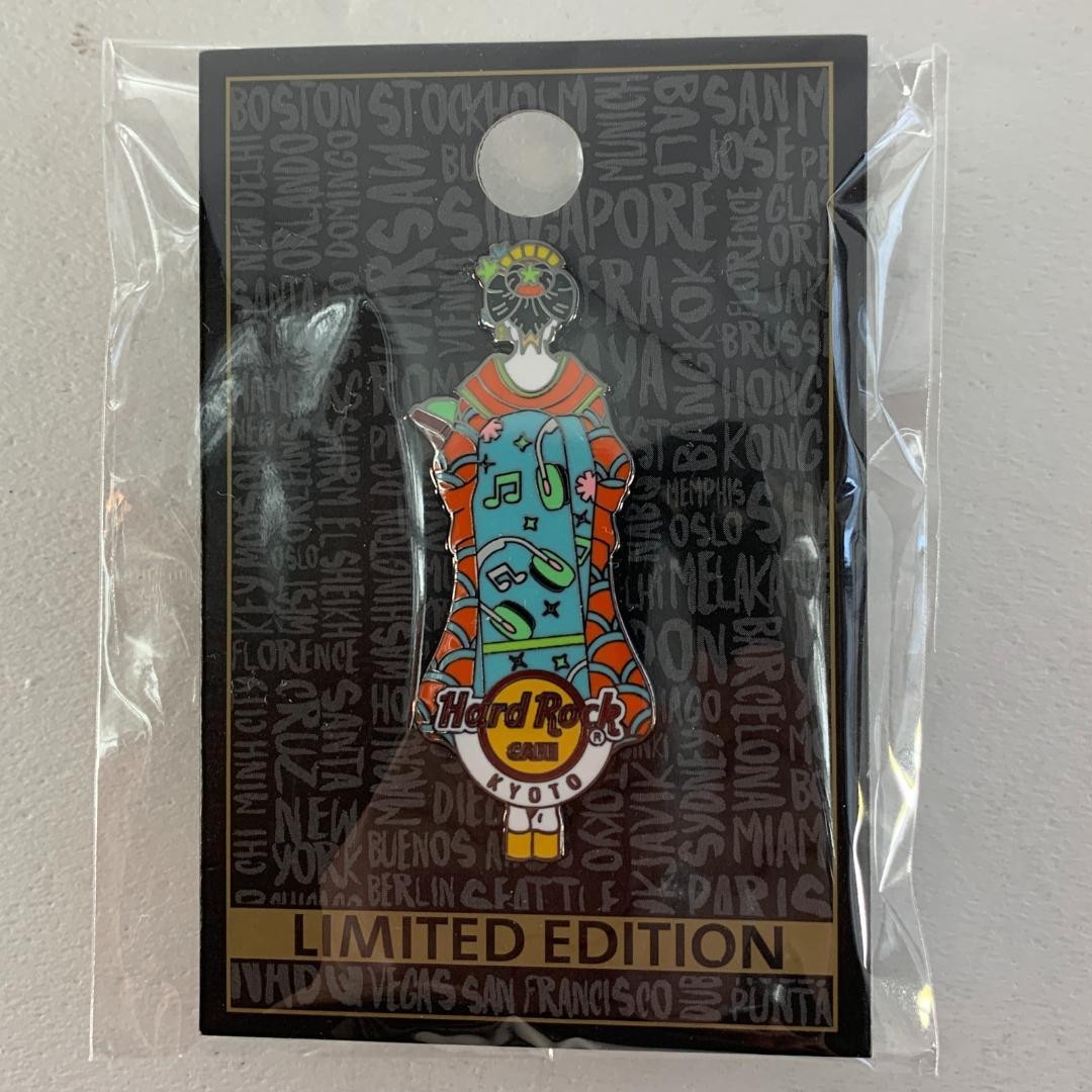 Hard Rock Cafe Pin Kyoto Maiko set of 7 Hard Rock Cafe Hard