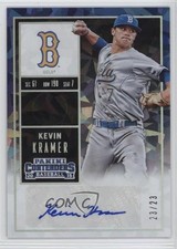 2015 Panini Contenders College Ticket Cracked Ice 23/23 Kevin Kramer Auto 0c2