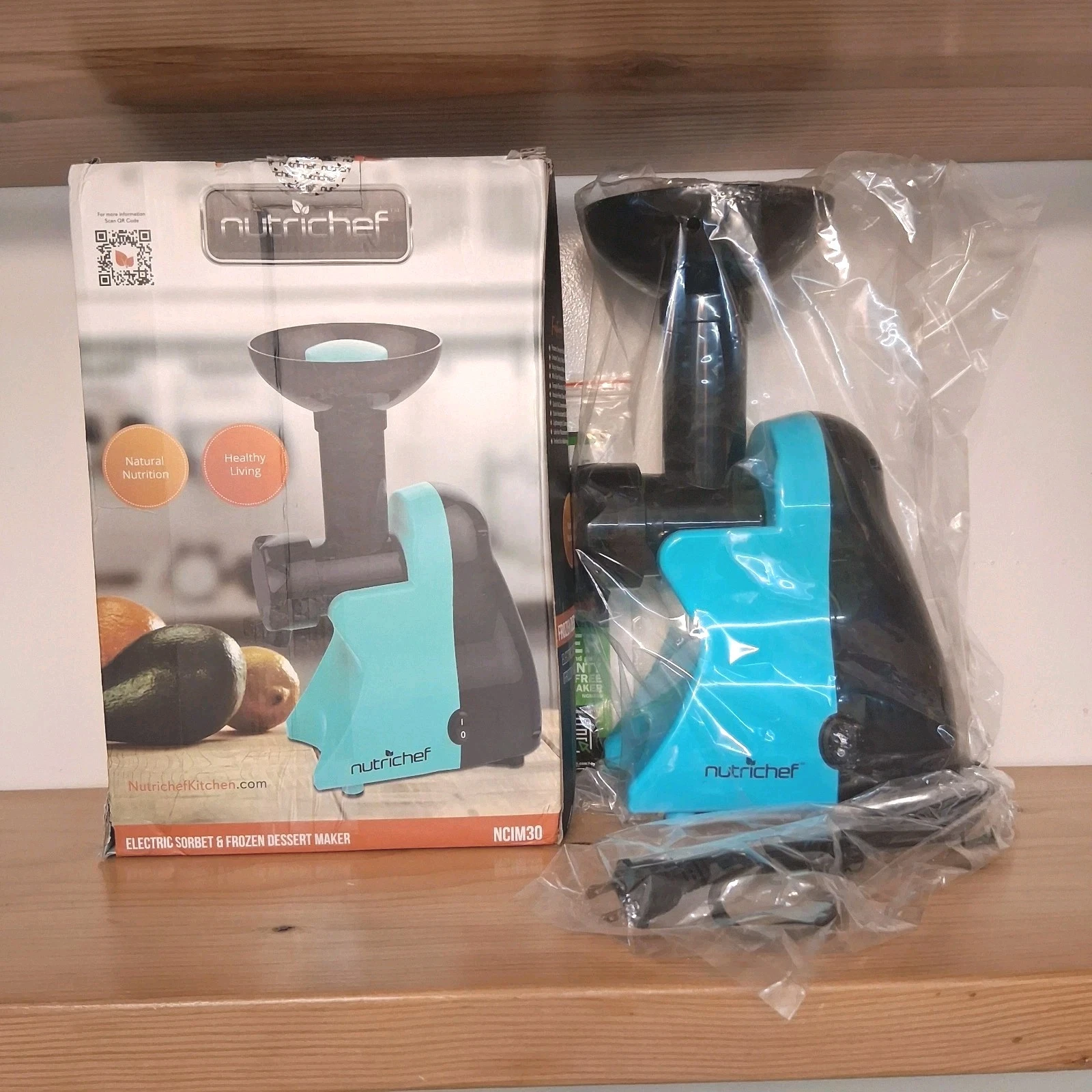 NutriChef Electric Soft Serve and Sorbet Machine Frozen Dessert Maker (Open Box)
Opens in a new wind