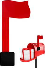 Easy-Install Mailbox Flag Replacement Kit - Upgrade Your Mailbox with a Red F