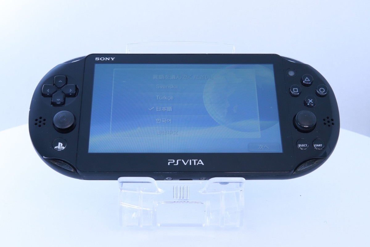JP Game PS Vita PCH-2000 Black [ Rank：B] | eBay