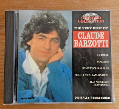 cd " CLAUDE BARZOTTI " THE VERY BEST OF / 1993 RARE - Photo 1/2