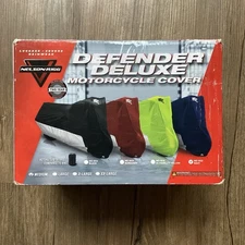 Nelson-Rigg MC-902 Defender Deluxe Motorcycle Cover - Navy/Silver - Medium