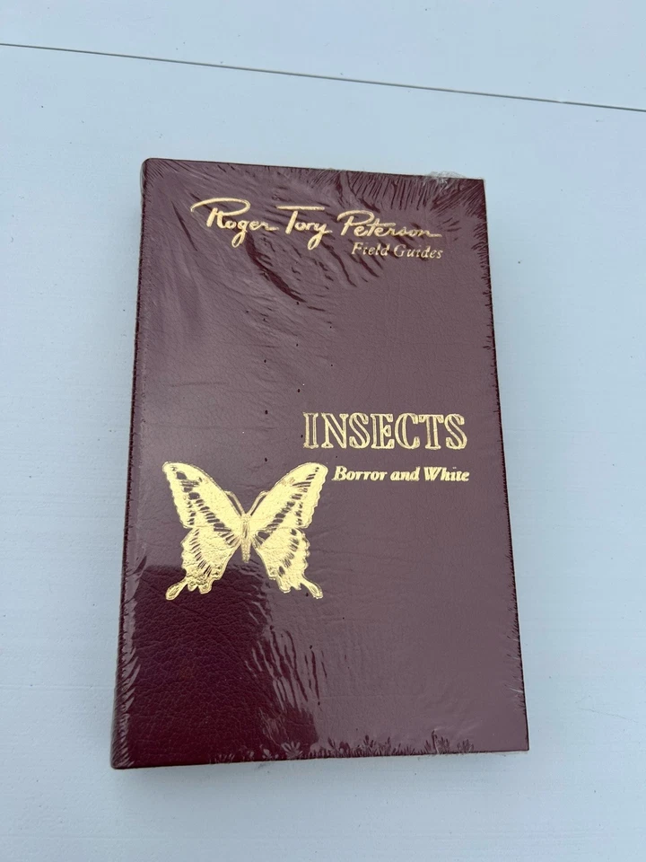 Roger Tory Peterson Field Guide Leather Bound INSECTS, Borrer & White - Image 2 of 4