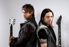 Matthew Tuck Michael Paget of Welsh heavy metal band Bullet for My- Old Photo 3