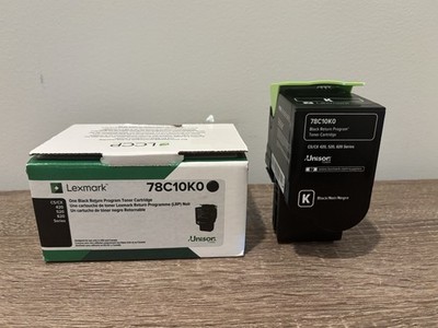 Genuine Lexmark 78C10K0 Black Toner Cartridge for CS420 CX420 CS520 CX520