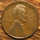 1940-S Lincoln Wheat Cent Woody Improper Alloy Mix Error Unique Eye Appeal