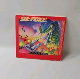 Sol-Feace Sega CD Complete CIB w/ Cardboard Case Tested