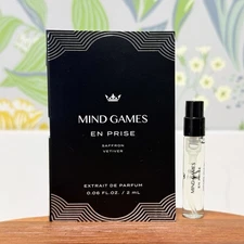 Mind Games En Prise Perfume SAMPLE Extrait de Parfum Spray Vial 0.06 oz 2 ml NEW
