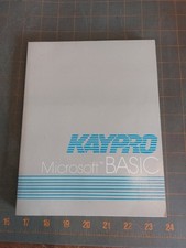 Kaypro Microsoft Basic Users Guide Manual