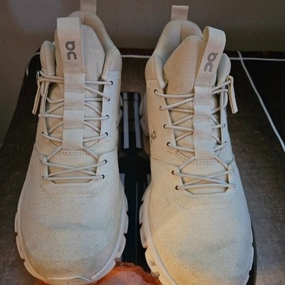 On Running Cloud Hi white  Sneakers Womens Size 7