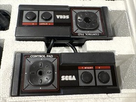 The Sega Base Master System with Box & Accessories