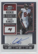 2023 Panini Contenders Optic Rookie Ticket Auto Calijah Kancey #152 Auto 1n8m