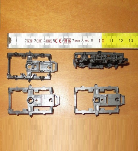 1Rivarossi HO ricambi  2 carrelli plastica 9517 C1 | Zustand: Usato