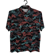 Under armour Men's UA playoff 3.0 printed Polo Shirt Floral Black short sleeve L