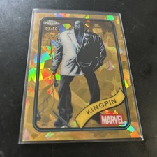 Topps Chrome Marvel Sapphire Kingpin Gold Refractor Card #164 /50