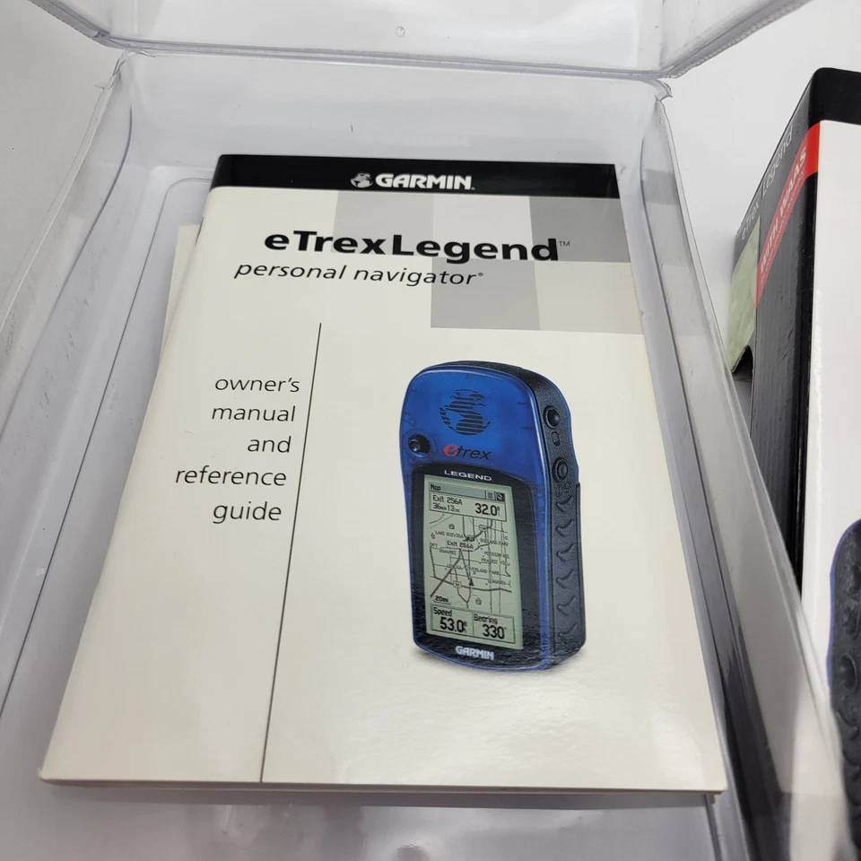 Garmin eTrex Legend Personal Navigator GPS Handheld Outdoor Blue - Image 3 of 3