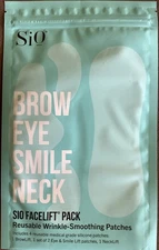 Sio Beauty Anti Aging Skin Treatment Patches For Neck Forehead And Smile Lines
