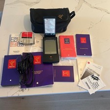 CLEAN Apple Newton MessagePad 110 H0059 w/ PAPERS  Chargers  VHS  More  