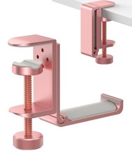 Foldable Headphone Stand and Hook   Aluminum Headset Holder Clamp Mount Under...