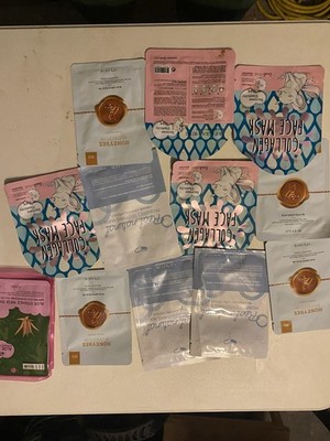 It's Skin GMY-OK Egfolo Lookatme Collagen Honeybee Aloe Probiotics Mask Sheets