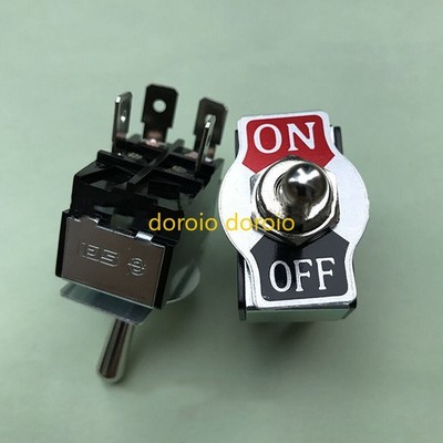 Replacement R13-28F Toggle Switch 15A 4Pin ON-OFF Toggle Switch Repair Parts