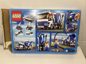 LEGO CITY: Cement Mixer (7990) Complete with minifigure, instructions