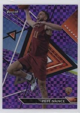 2023 Topps Finest Uncommon Purple Checkerboard Refractor 85/99 Pete Nance 1co7