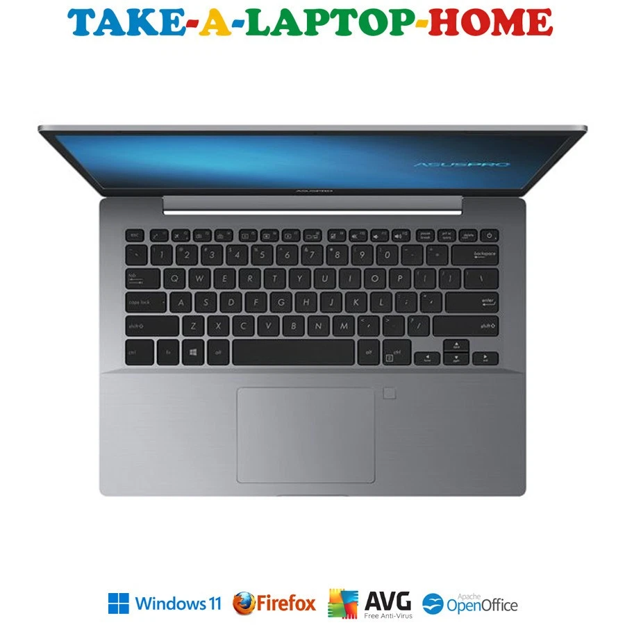 ASUS PRO Windows11 Laptop Gaming Ultra HD Graphics 14.1" 512Gb SSD NVMe 16Gb Ram - Image 3 of 4