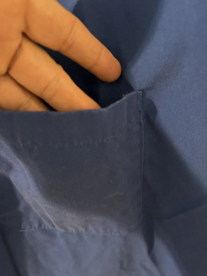 Fashion Seal Healthcare Blue Scrub Top Size XL - Image 2 of 4