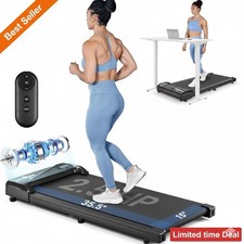 New Portable Walking Pad, 2-in-1 Quiet Treadmill With Remote Control LED Display