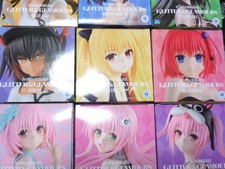 To LOVE Trouble Darkness GLITTER GLAMOURS Figure Lala Momo Nana Golden Darkness