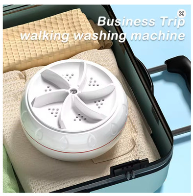 60W USB Portable Washing Machine Rotating Turbo Ultrasonic Dishwasher Fruit Mini