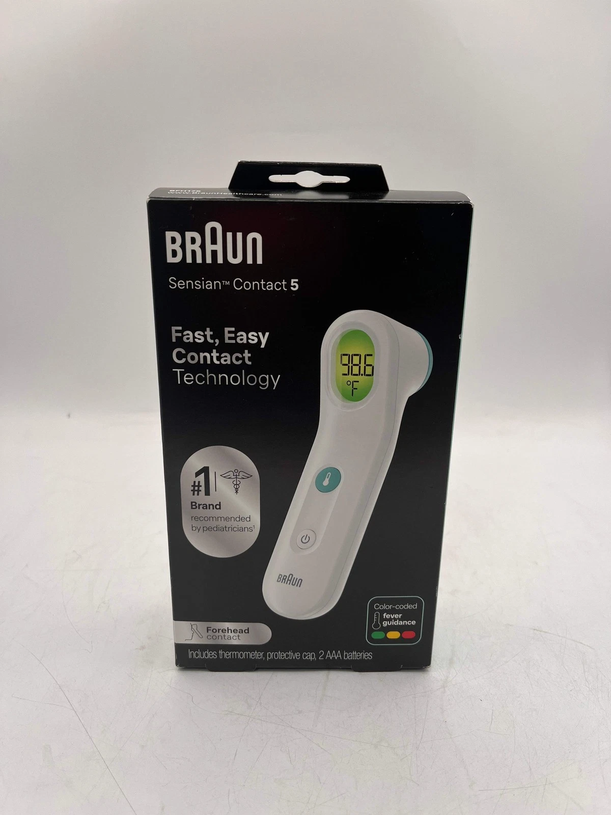 BRAUN Sensian Contact 5 Forehead Thermometer
Opens in a new window or tab