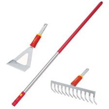 Wolf Garten multi-change® Handle, Hoe and Rake Set