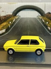 GREENLIGHT 1974 Volkswagen Golf Mk1 Yellow 45th Anniversary Loose