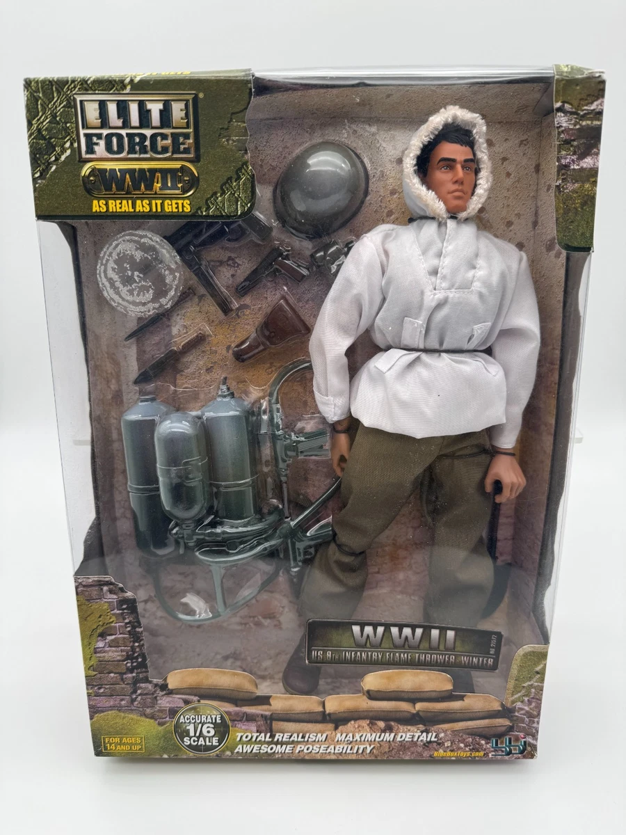 Elite Force Blue Box Military & Adventure Action Figures 2005 Year