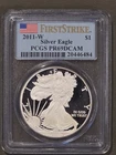 2011-W American Silver Eagle Proof — photo from another recent sale