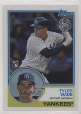 2018 Topps Silver Pack 1983 Topps Design Chrome Series 2 Tyler Wade #97 gg8