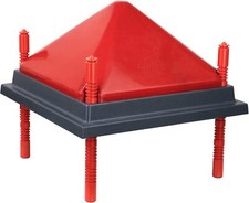 Chick Brooder Heating Plate and Anti-Roost Cone Set - Brooder Heat Plate Warms u