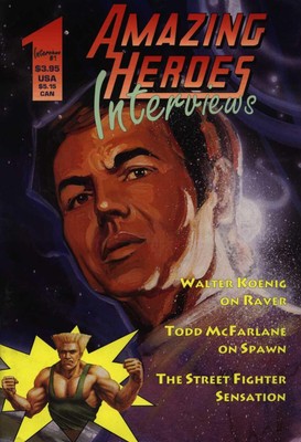 Amazing Heroes Interviews (1993) #   1 (6.0-FN) Spawn Street Fighter