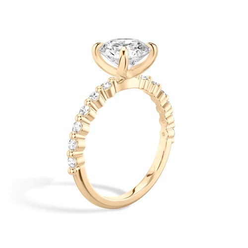 Anello di Fidanzamento Solitario Diamante Coltivato in Laboratorio IGI Taglio... - Foto 2 di 5