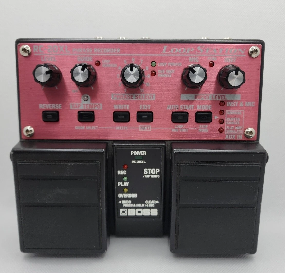 BOSS RC-20XL Phrase Recorder Looper Loop Station No AC Adapter, No
