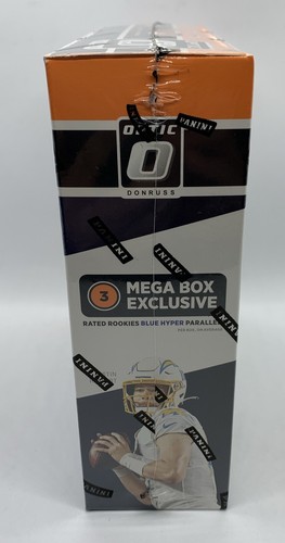 2021 Panini OPTIC Donruss NFL Football 40 Card Mega Box Blue Hyper Sealed NEW! - Picture 4 of 4
