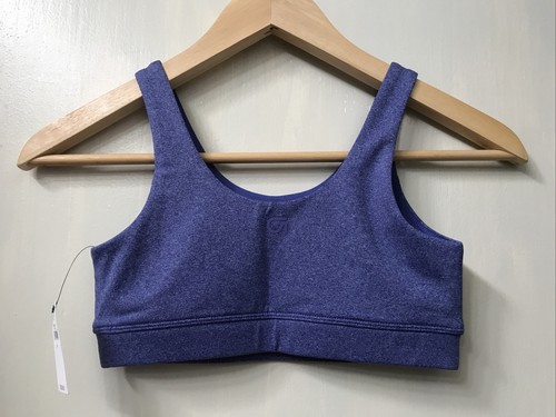 Gap Teen Girls Heather Blue Cropped Top Sports Bra Size 10 NWT - Picture 4 of 5