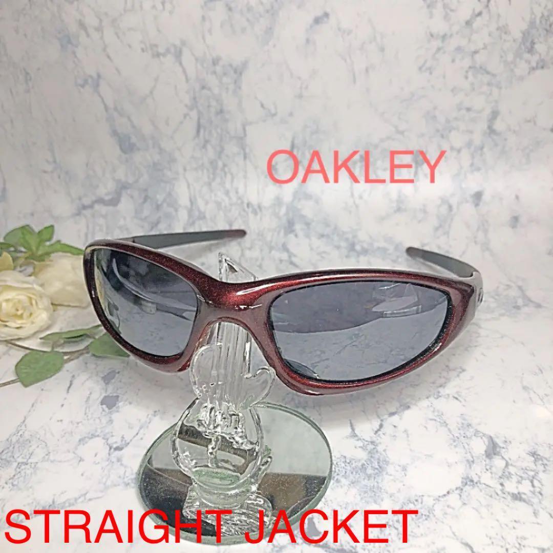 OAKLEY rare color blood STRAIGHT JACKET sunglasses OAKLEY rare color blood STRAIGHT JACKET sunglasses