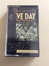 MUSIC CASSETTE VARIOUS ARTISTS VE DAY THE VOCALISTS