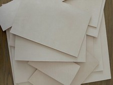 Natural Vegetable Tanned Leather 4 mm Sheets Offcuts Craft Repair Learning