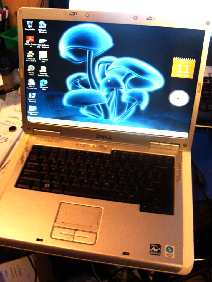 Dell Inspiron 1501 AMD Turion 64 X2 Tk-53 1.70Ghz 1.50GB RAM 80GB HDD Win 7 Pro - Image 4 of 4