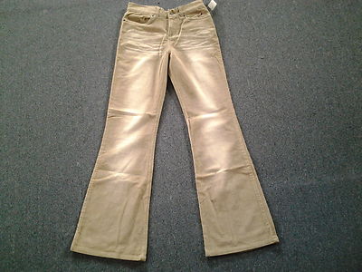 Cordhose Stretch hellbraun Gr. XS - leichter Schlag -Reißverschluss defekt - neu